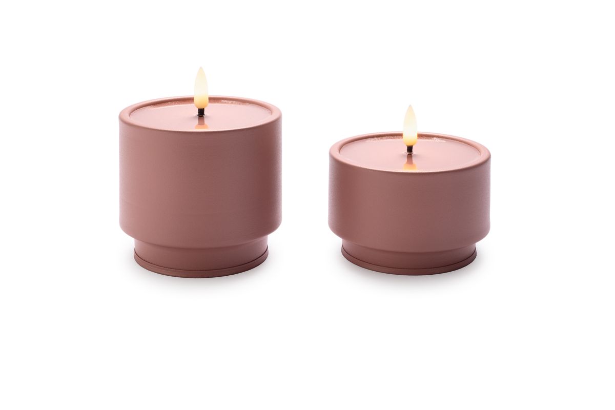 Ambiente Candle Set mauve