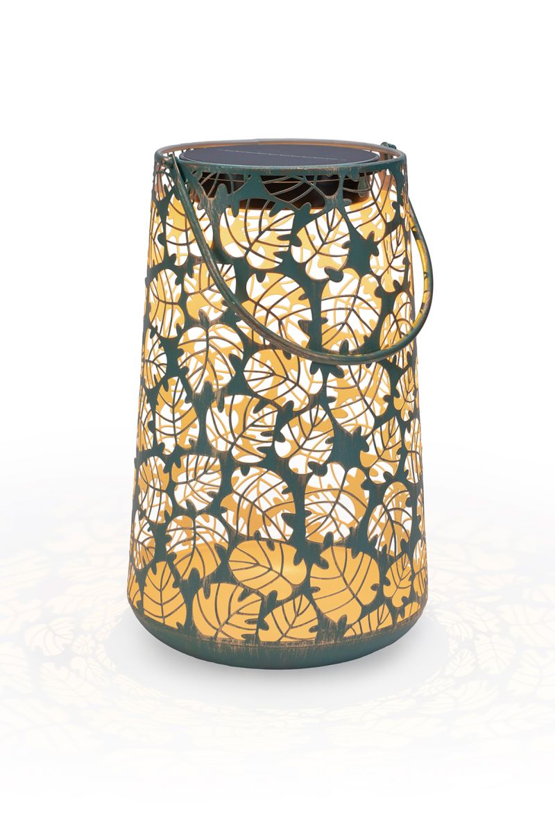 Solar Antic Lantern Monstera