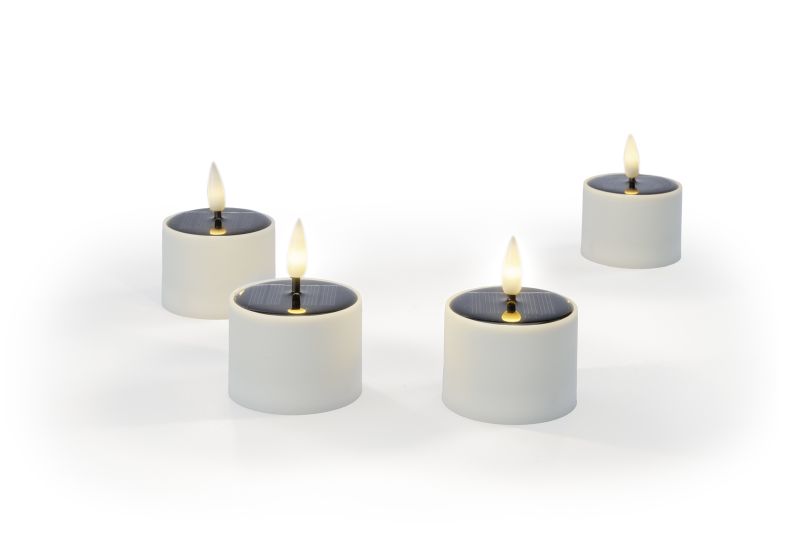 Solar Tealights 4pcs