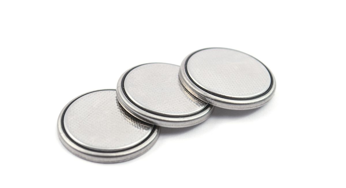 6pcs spare battery 3V