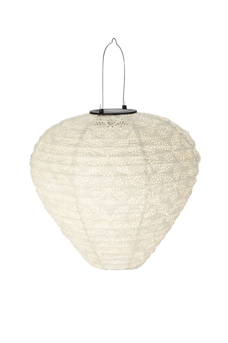 Solar Lantern drop white