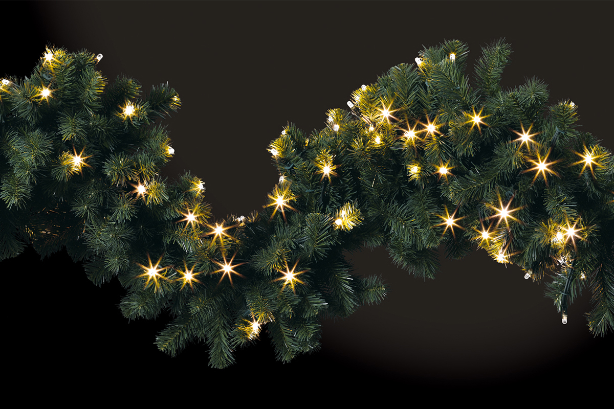 LED Green Garland 160