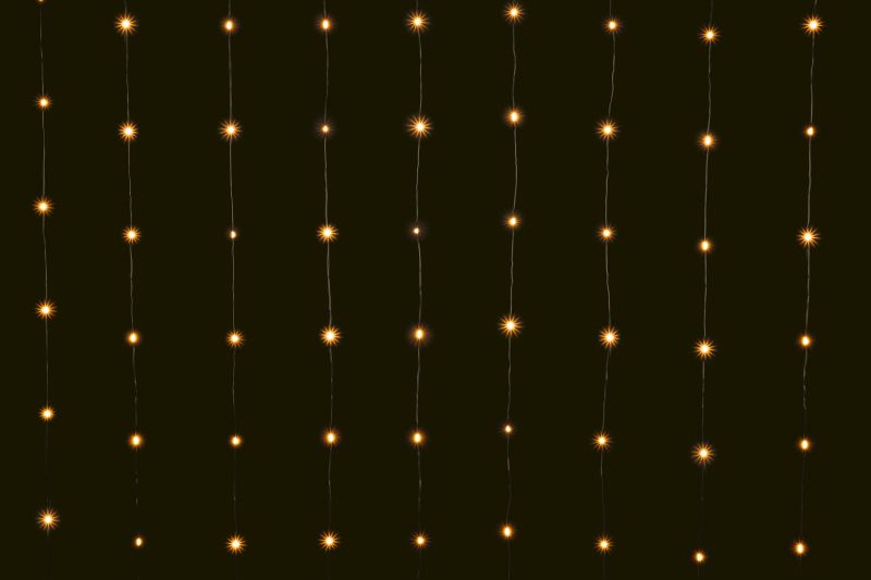 Angel Hair Curtain 256 black