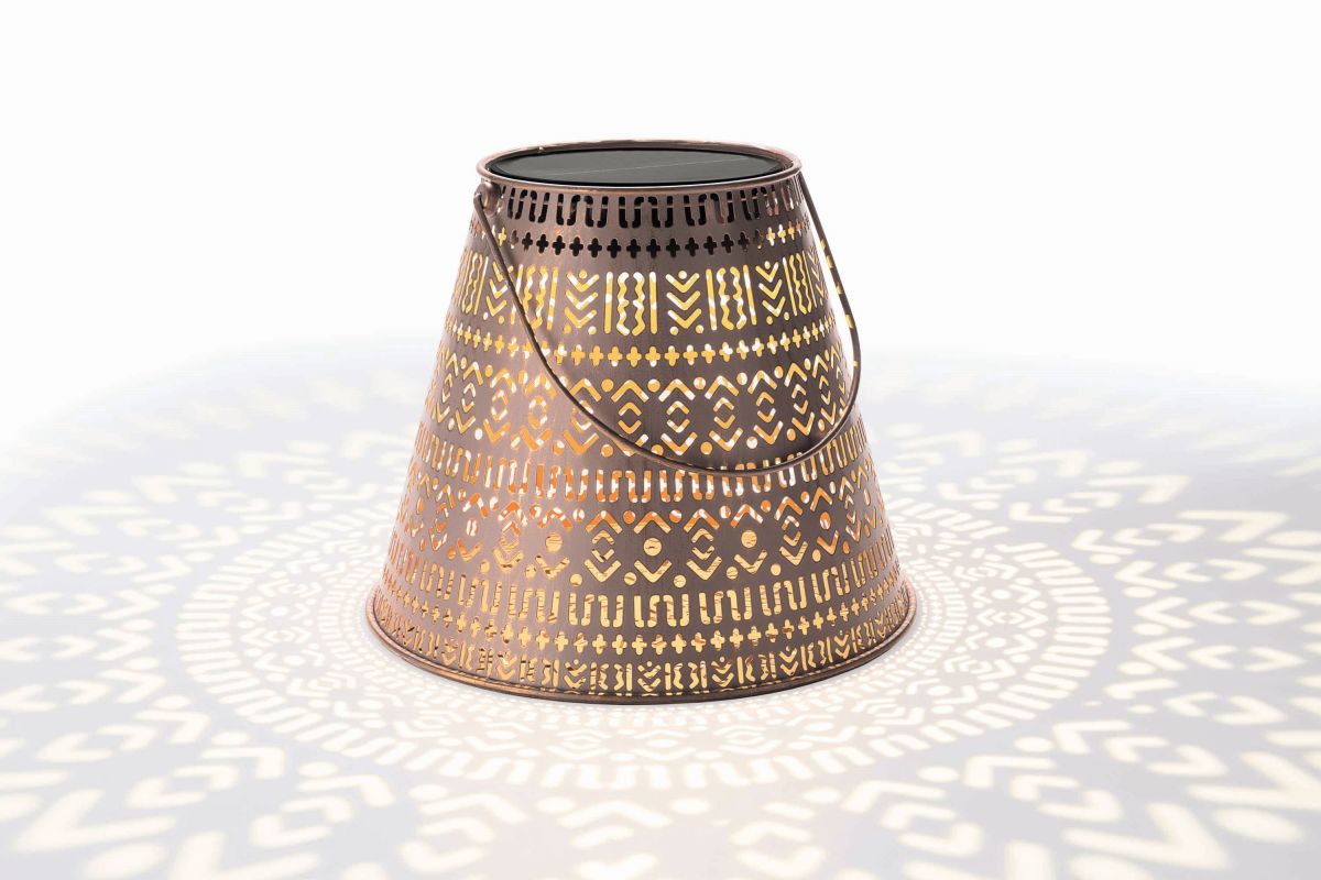 Solar Antic Lantern Boho