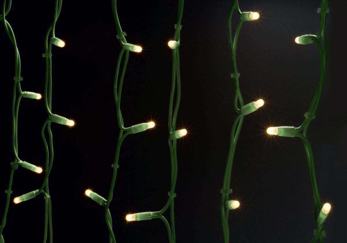 LED Curtain 3m, green