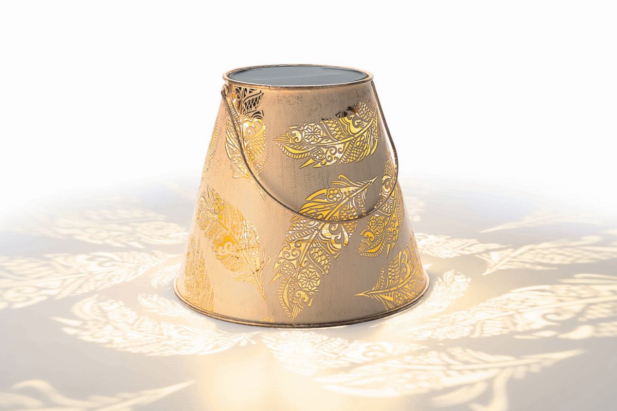 Solar Antic Lantern Feather