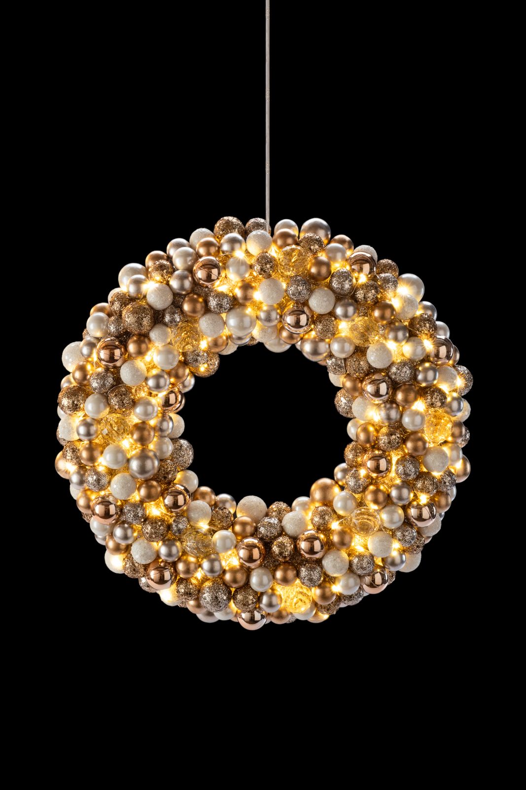 Baubles Wreath gold