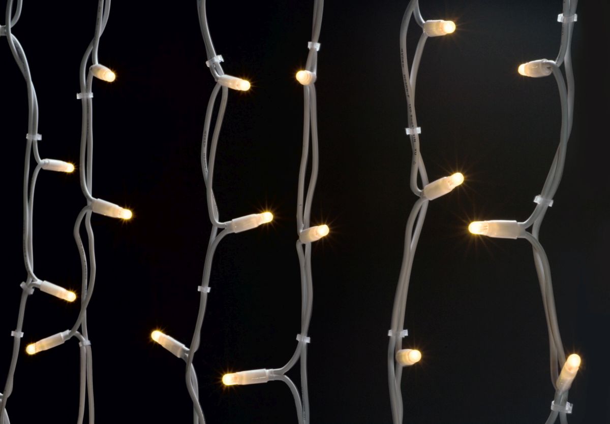 LED Curtain, 0.75m, white