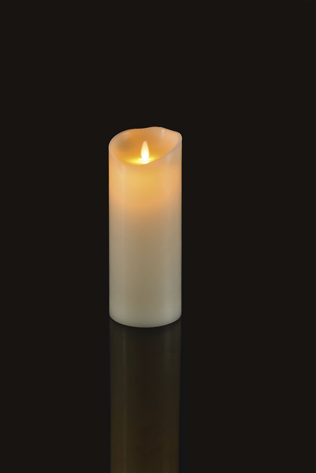 Magic Candle L, ivory