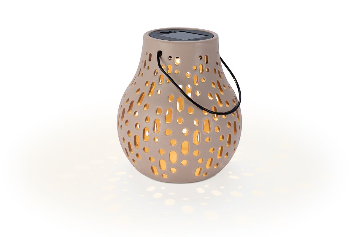 Solar Ceramic Lamp