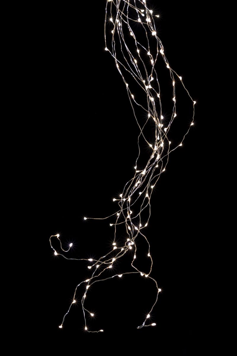 LED Battery Angel Hair 60