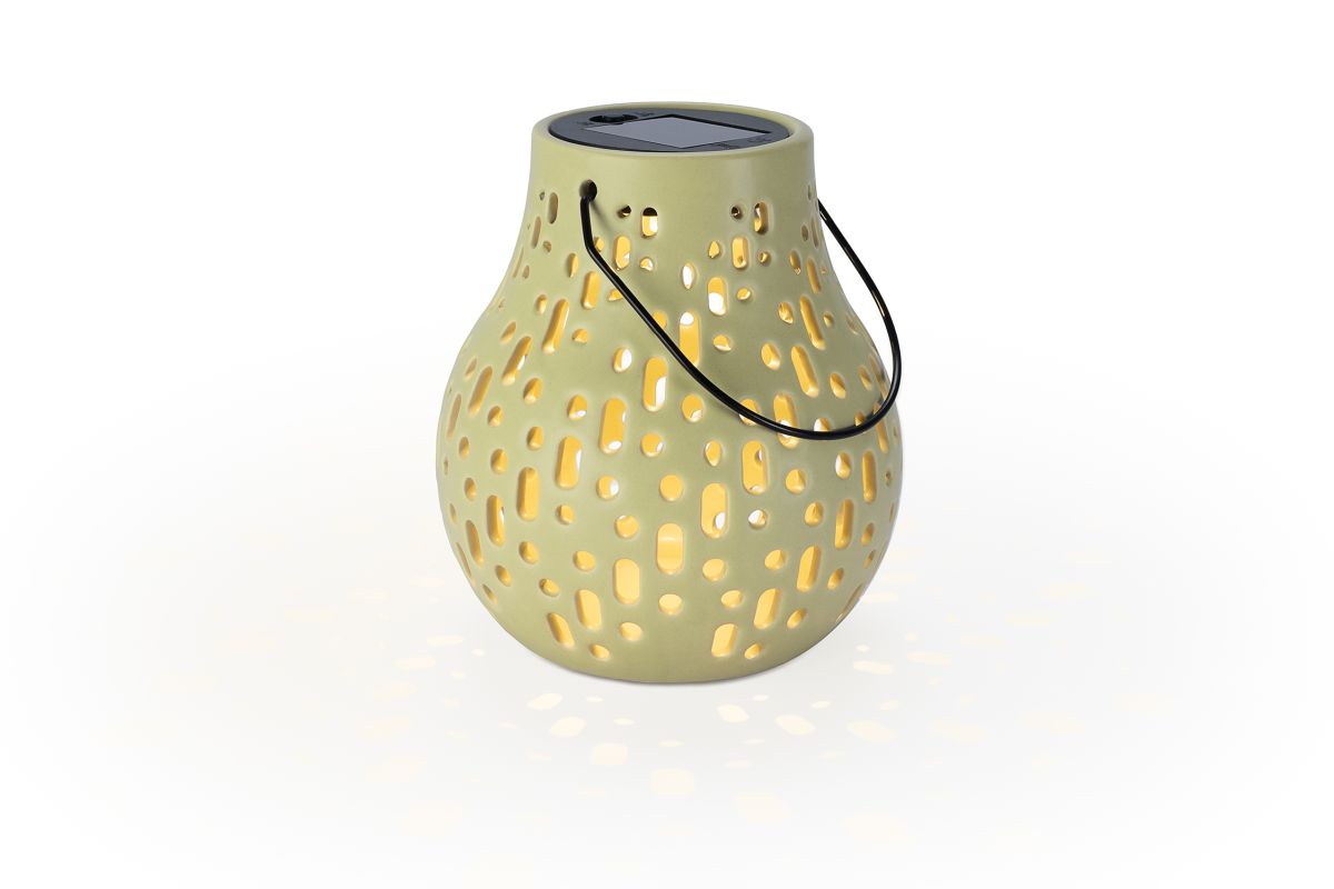 Solar Ceramic Lamp