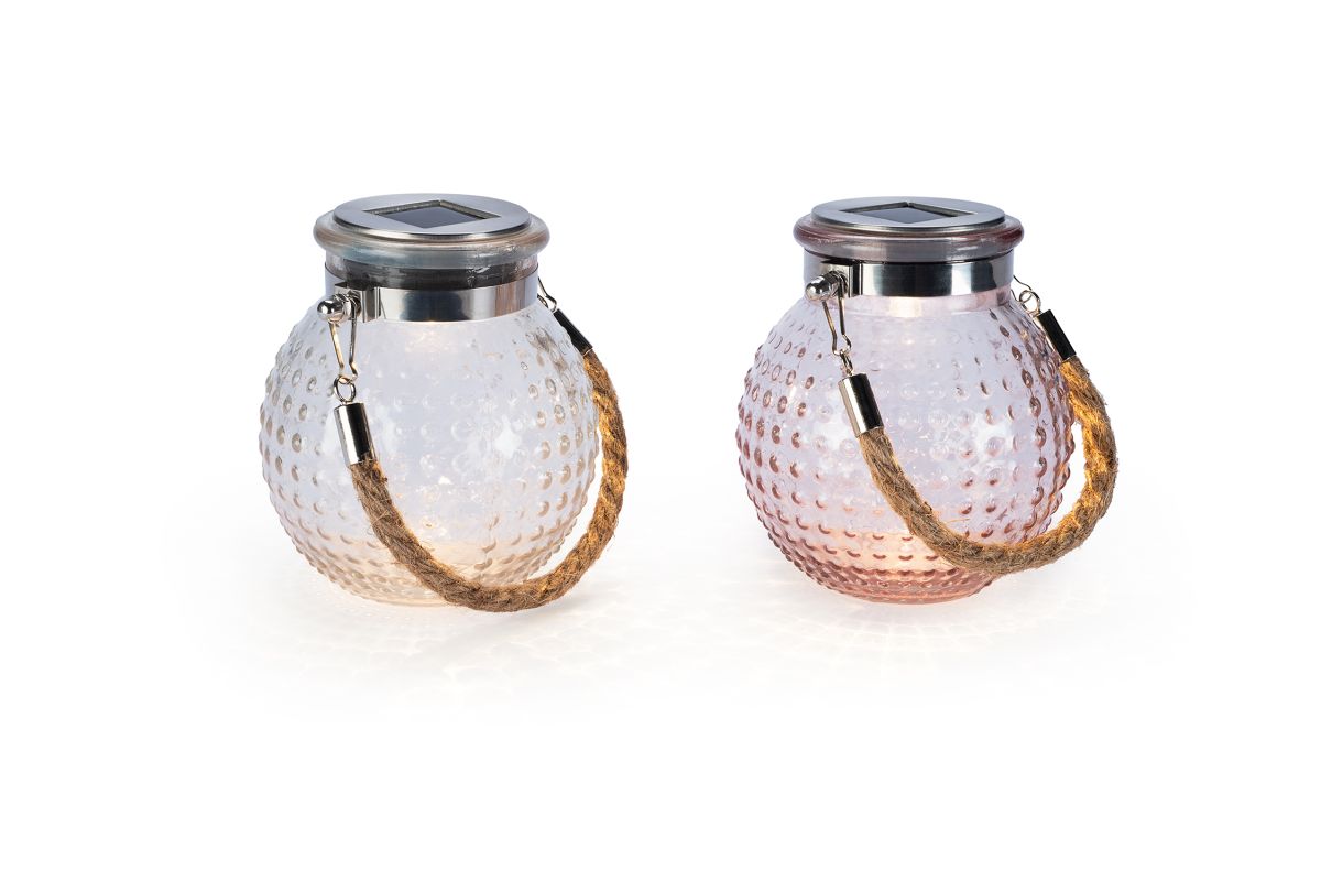 Solar Mini Glass Set Dots