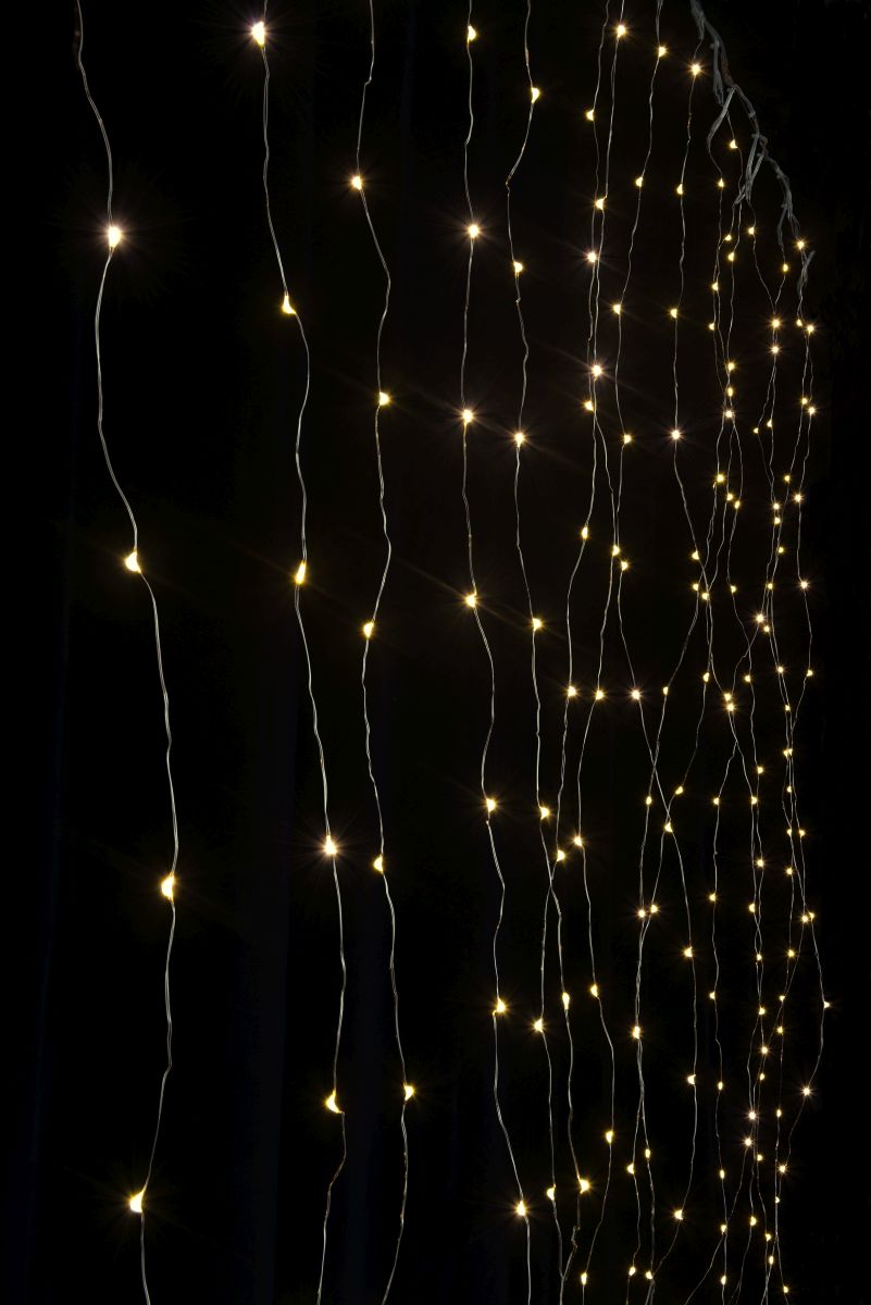 LED Angel Hair Curtain 256